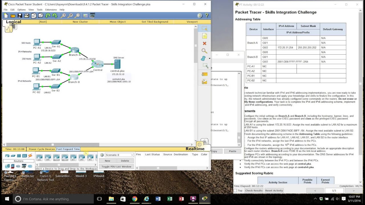 packet tracer 9.4.1.2