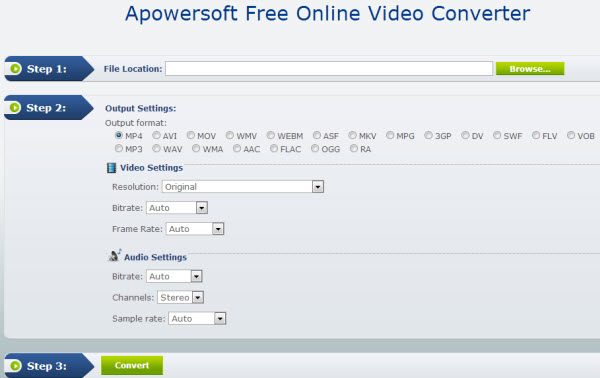 apowersoft online converter